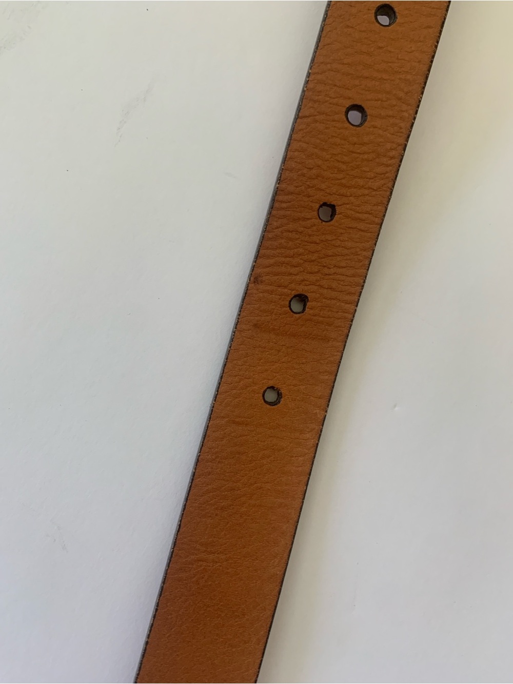 Jil Sander Tan Leather Belt - Classic Casual Style 95 - Picture 9 of 10
